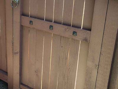 Custom Wood Fence Installation