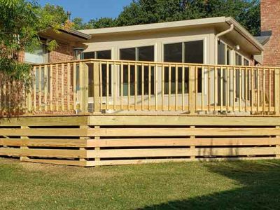 Horizontal Deck Installation