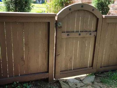 Wooden Fence Construction
